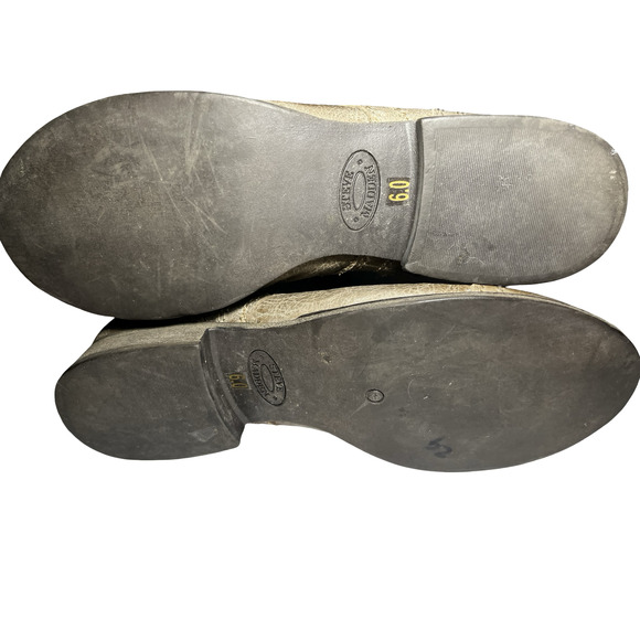 Steve Madden Boots Womens Size 6 Taupe Troopa Combat Lace Up Side Zip Leather - Picture 10 of 10